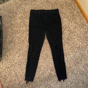 american eagle high waisted skinny jean